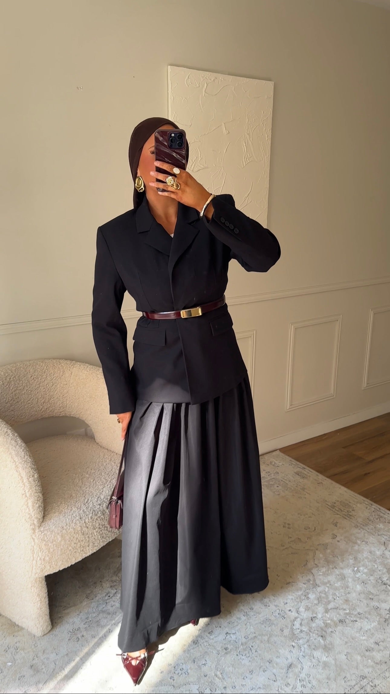 Jupe bouffante | Noir