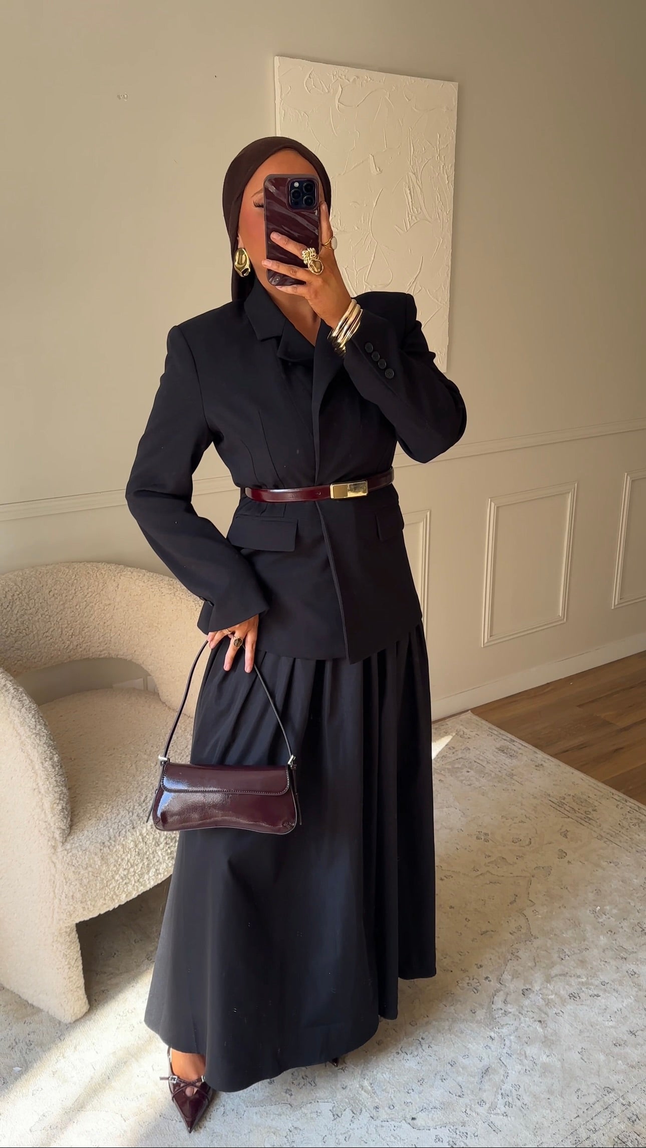 Jupe bouffante | Noir