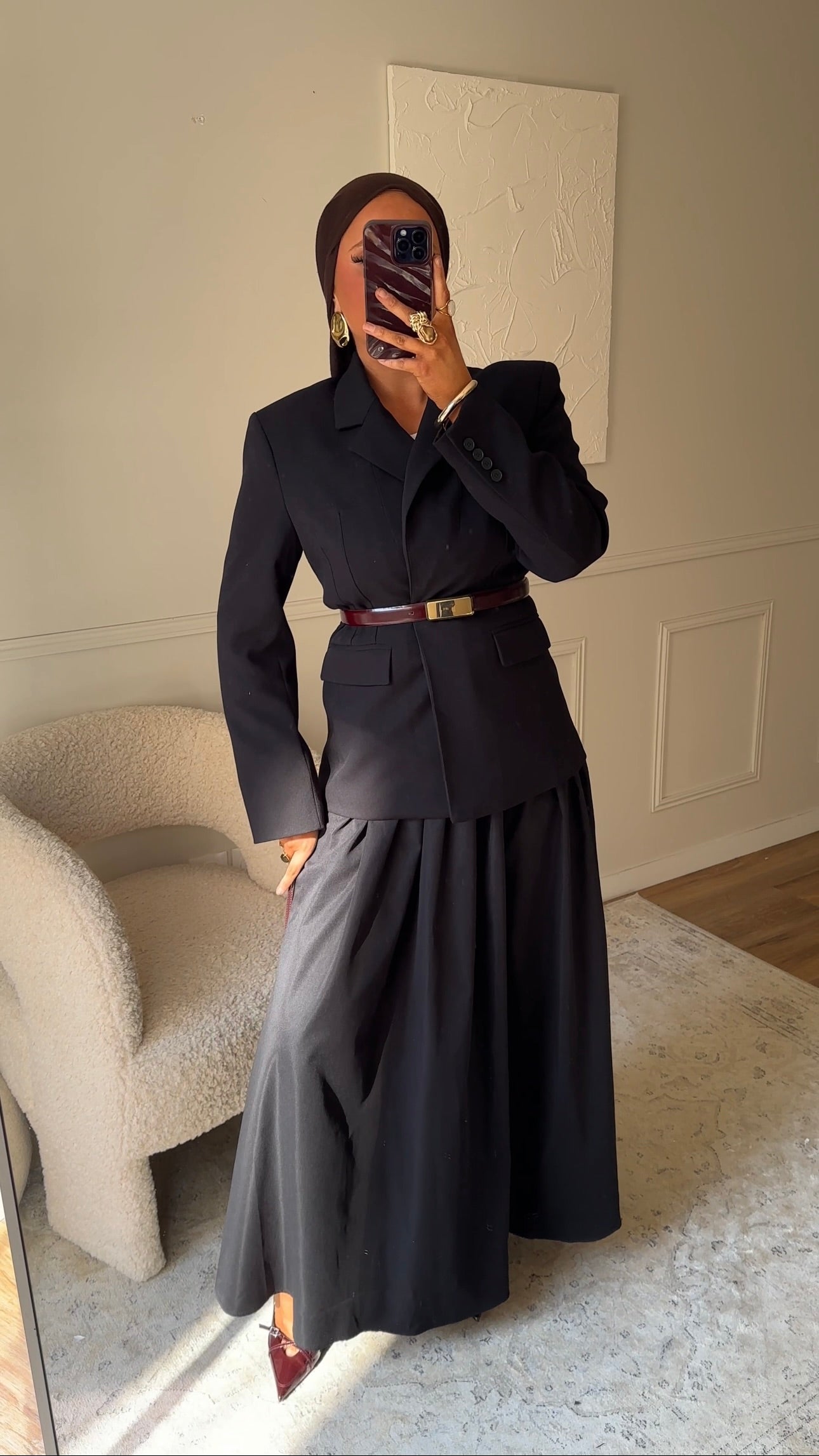 Jupe bouffante | Noir