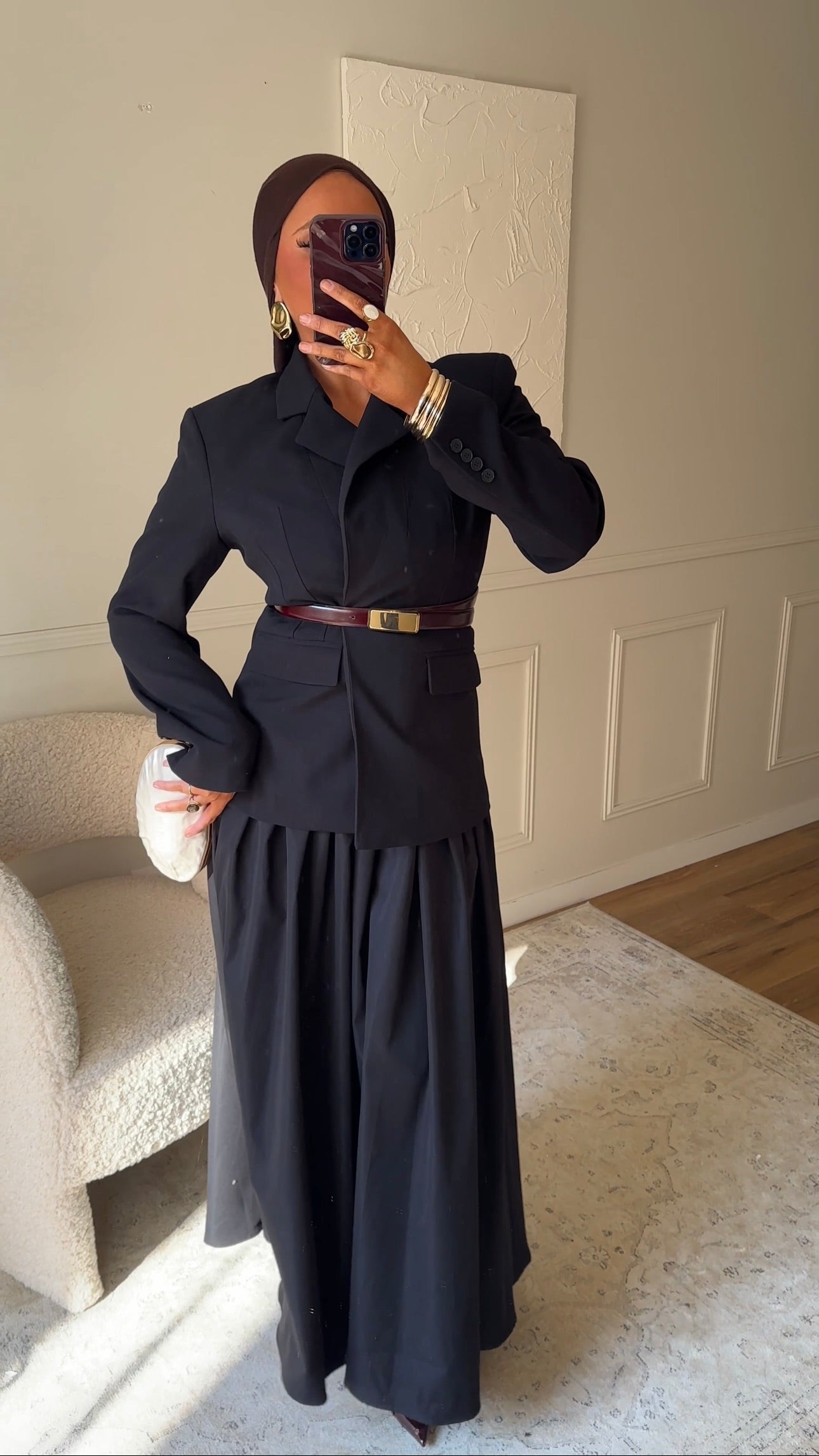 Jupe bouffante | Noir