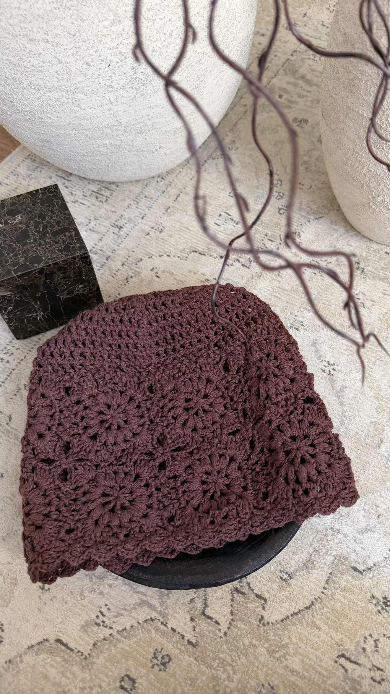 Bonnet en crochet | Prune