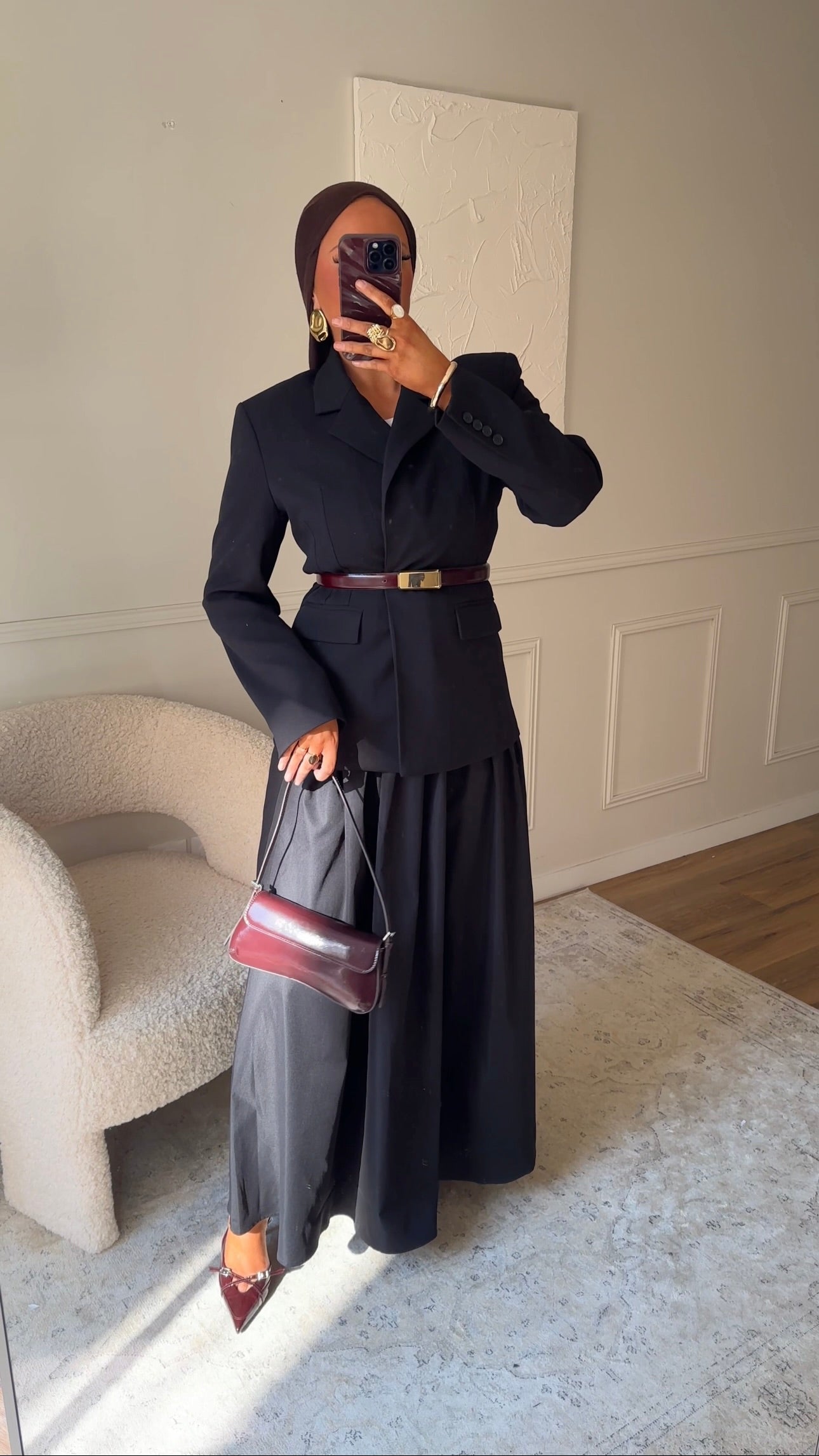 Jupe bouffante | Noir