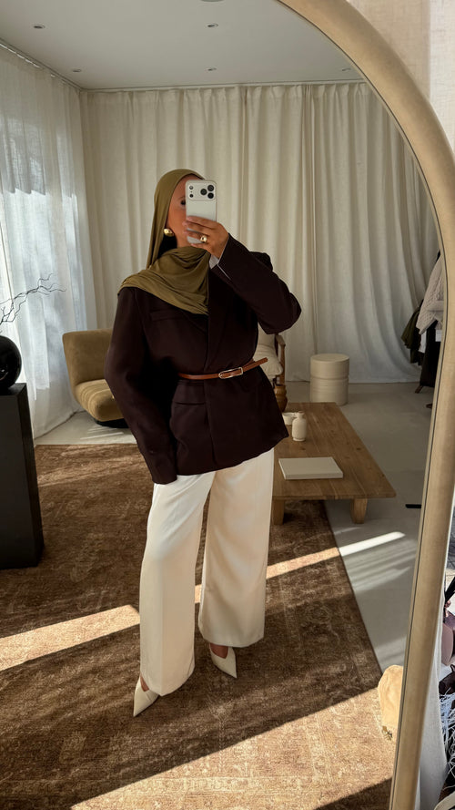 Blazer ultra oversize | Marron