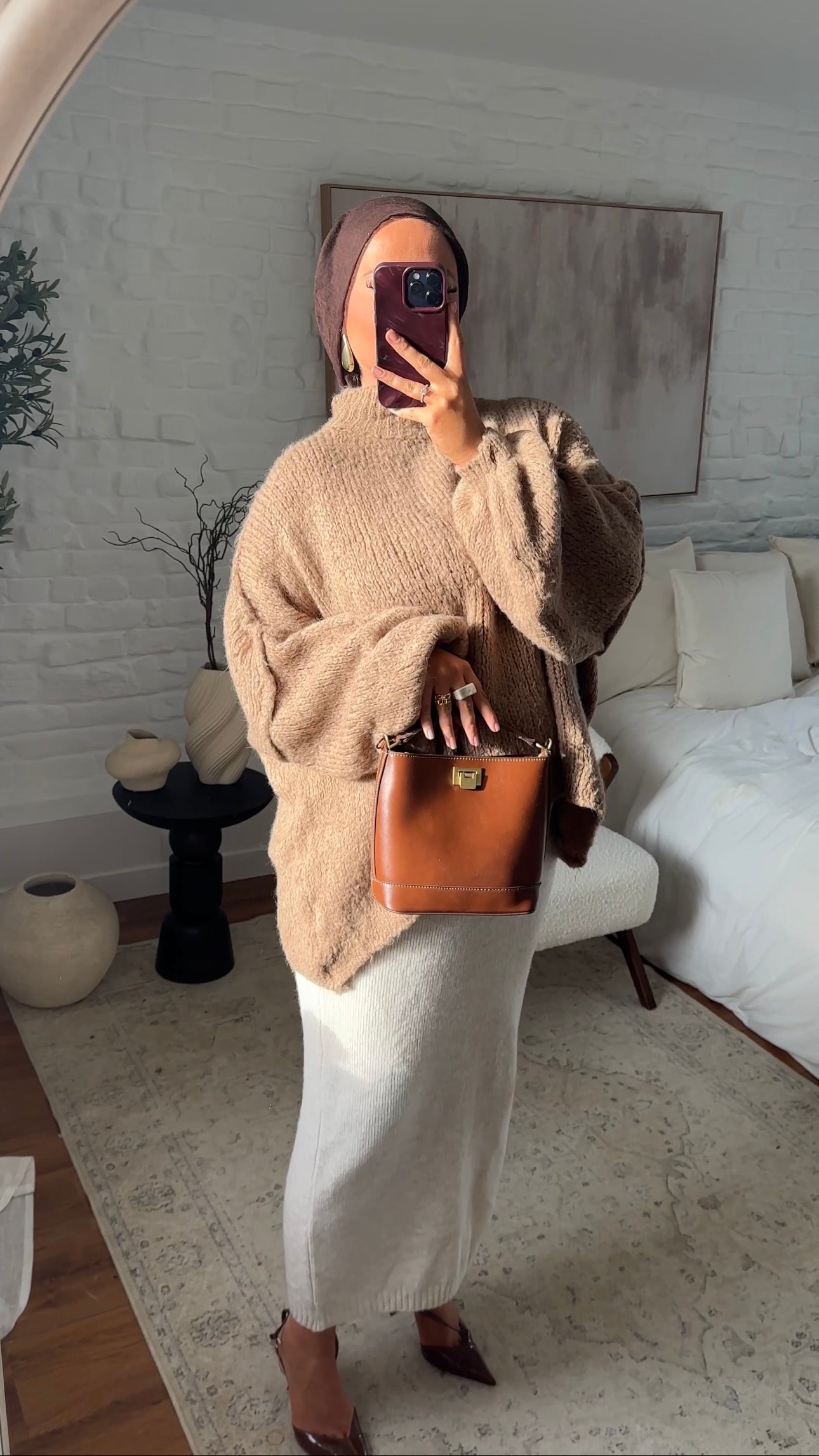 Pull oversize comfy | Camel
