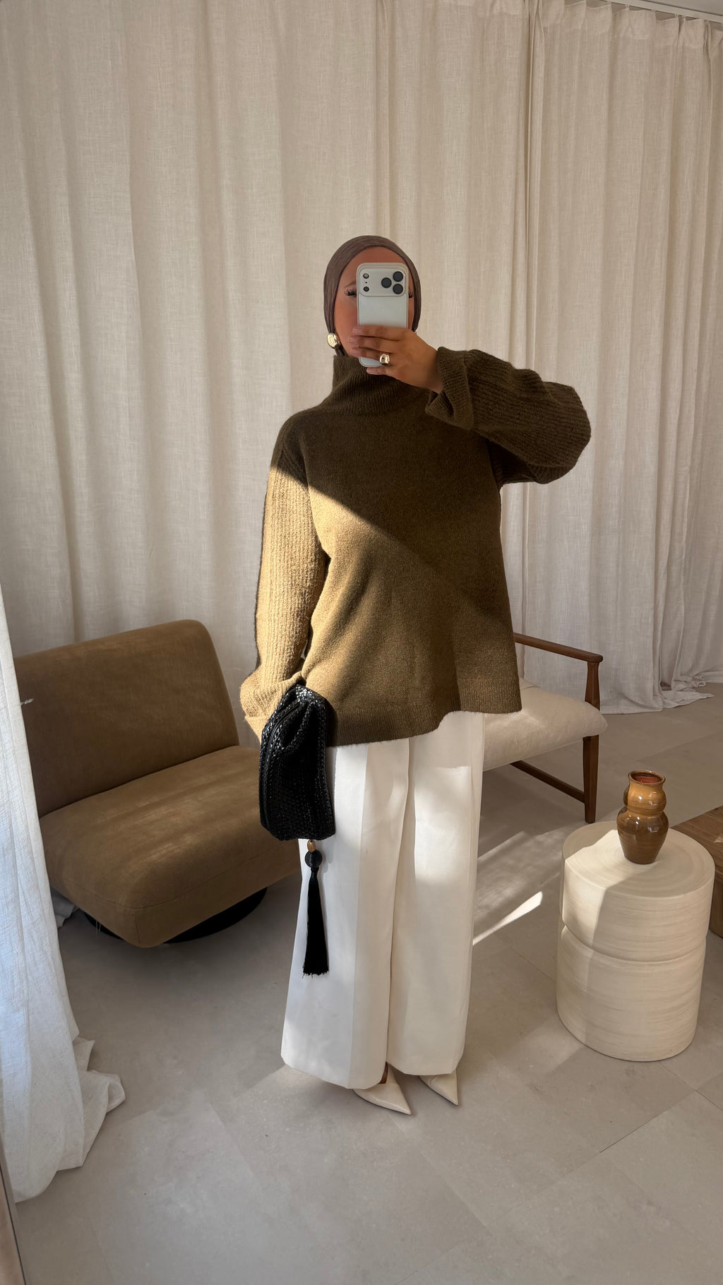 Pull long BREA | Olive