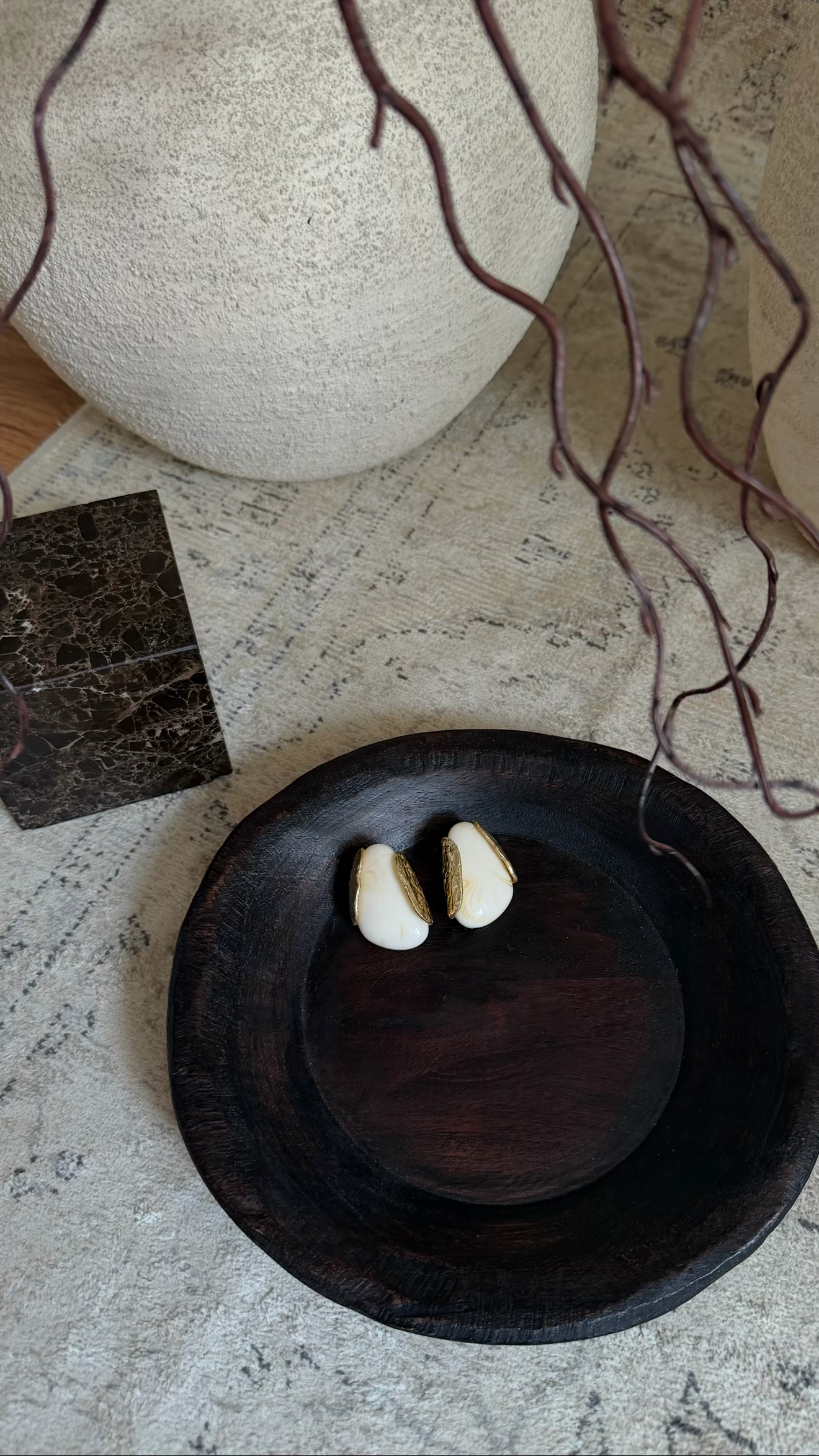 Boucles d'oreilles | Blanc