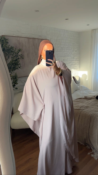 [CRÉATION] Robe ultra longue MAYARA | Rose pale