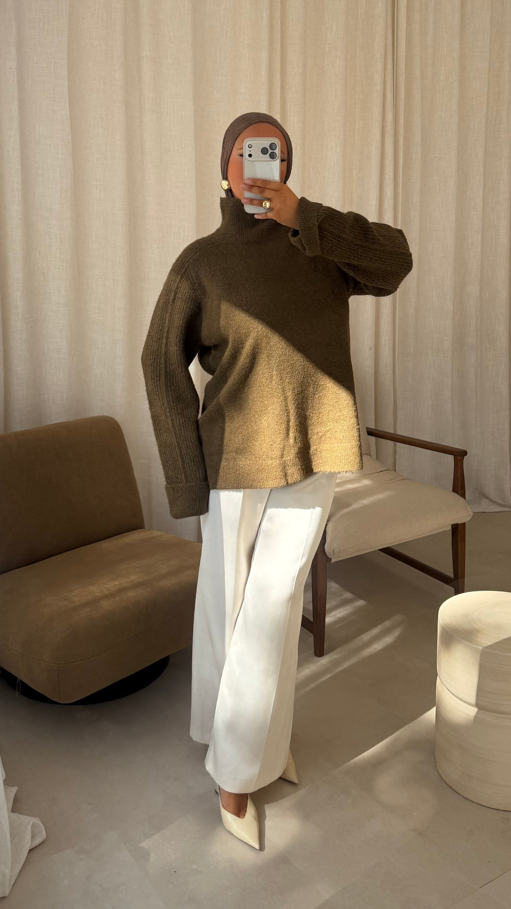 Pull long BREA | Olive