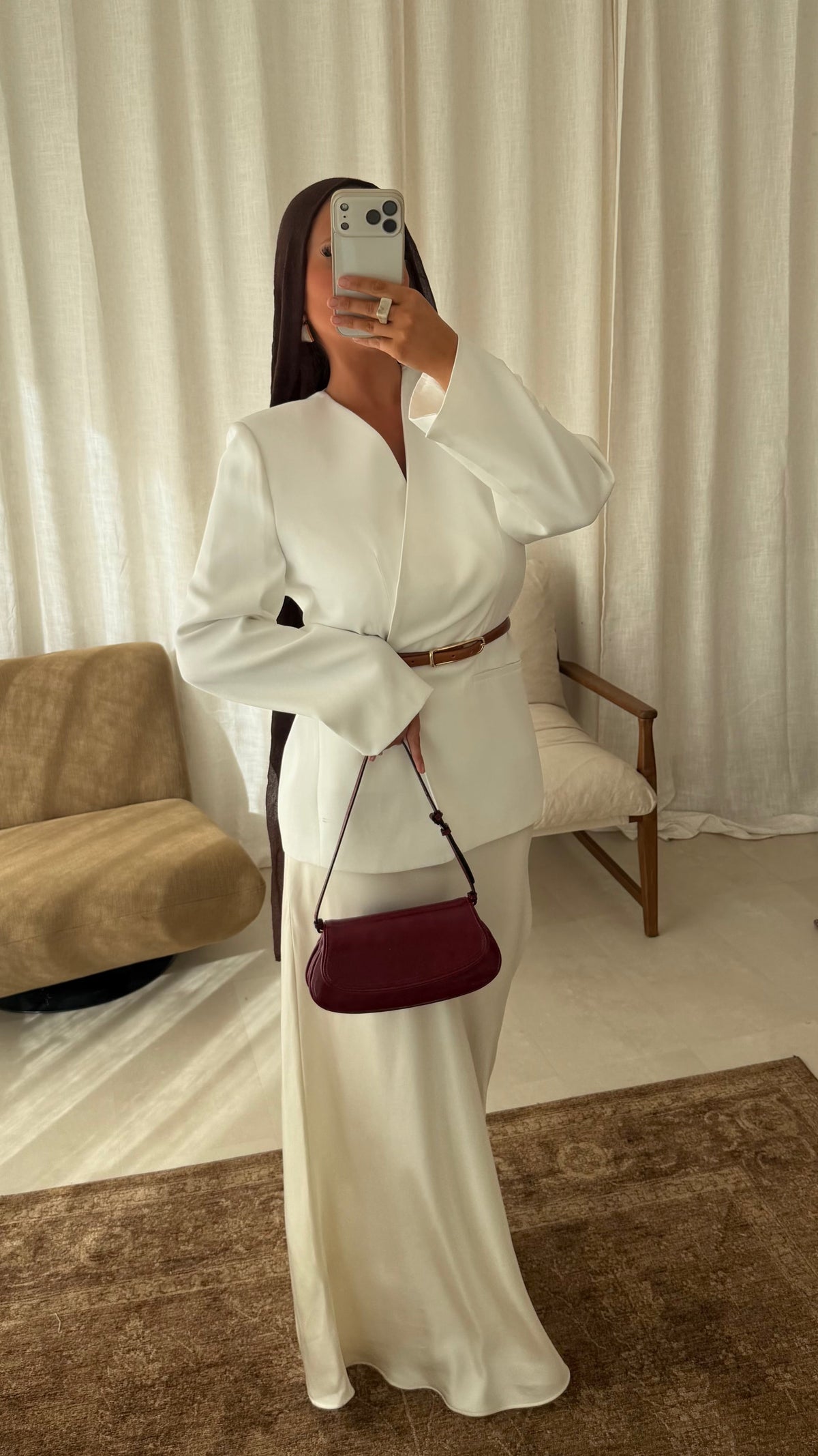 Blazer ultra épais | Blanc