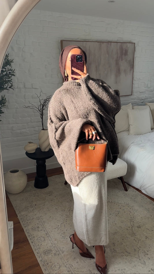 Pull oversize comfy | Taupe
