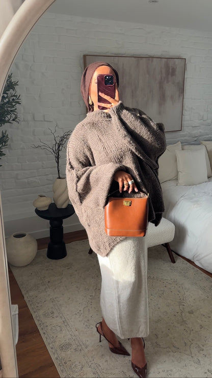 Pull oversize comfy | Taupe
