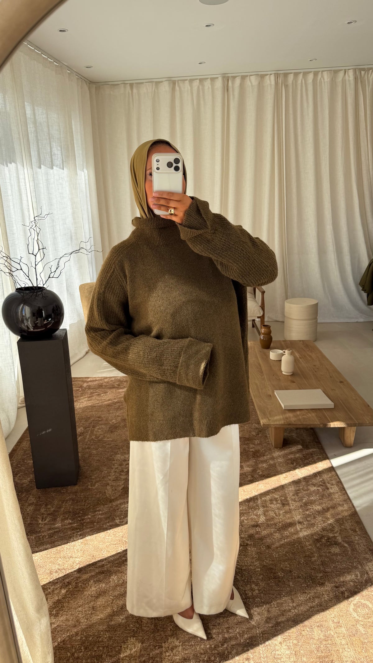 Pull long BREA | Olive
