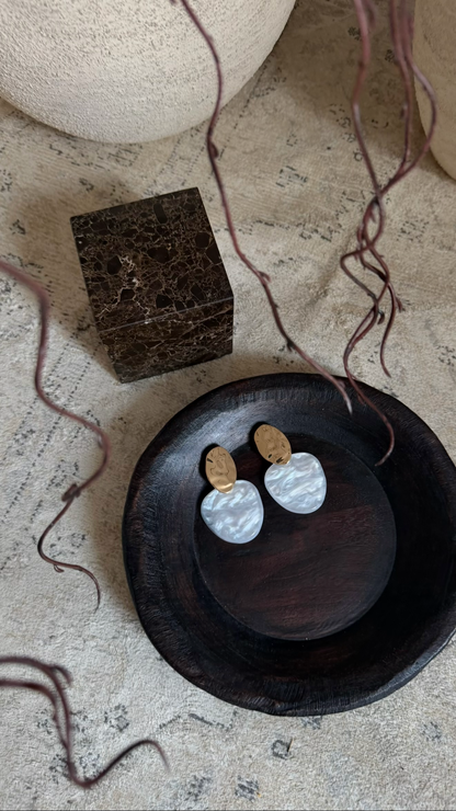 Boucles d'oreilles | Blanc