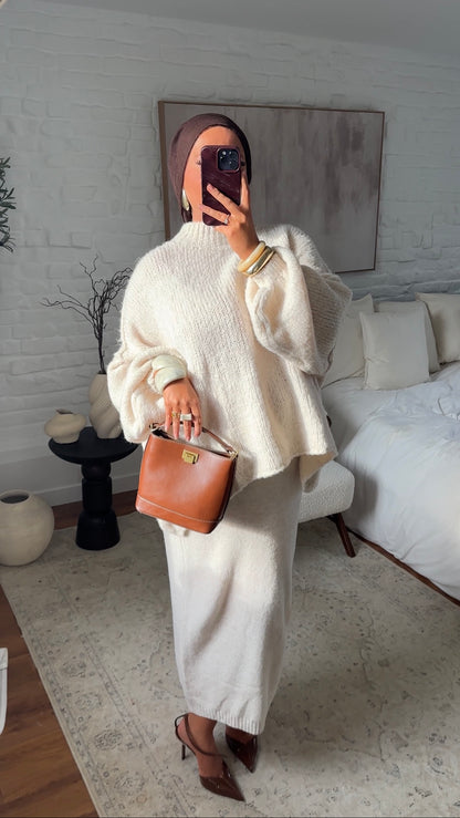 Pull oversize comfy | Écru