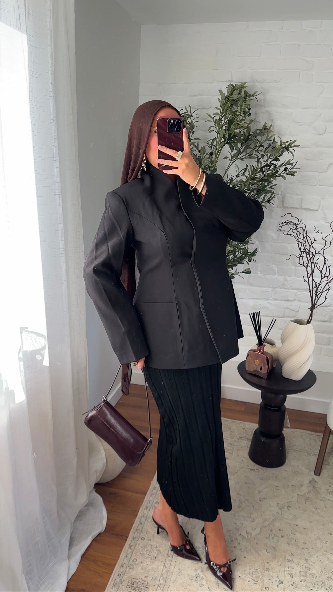 [CRÉATION] Blazer ultra cintré épais | Noir