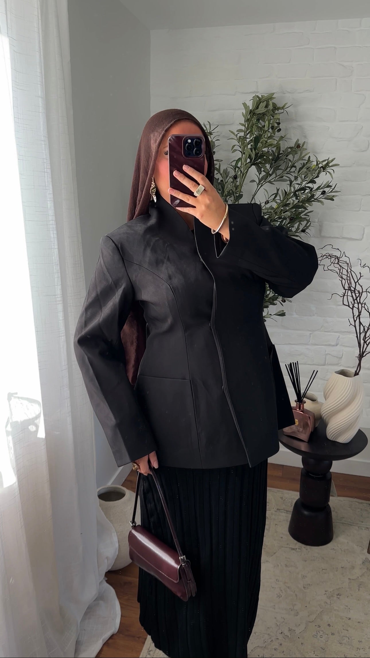 [CRÉATION] Blazer ultra cintré épais | Noir