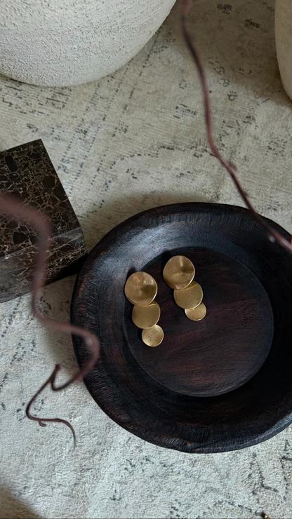 Boucles d'oreilles | Doré