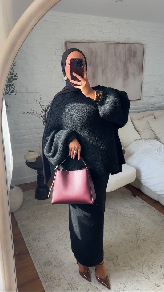 Pull oversize comfy | Noir