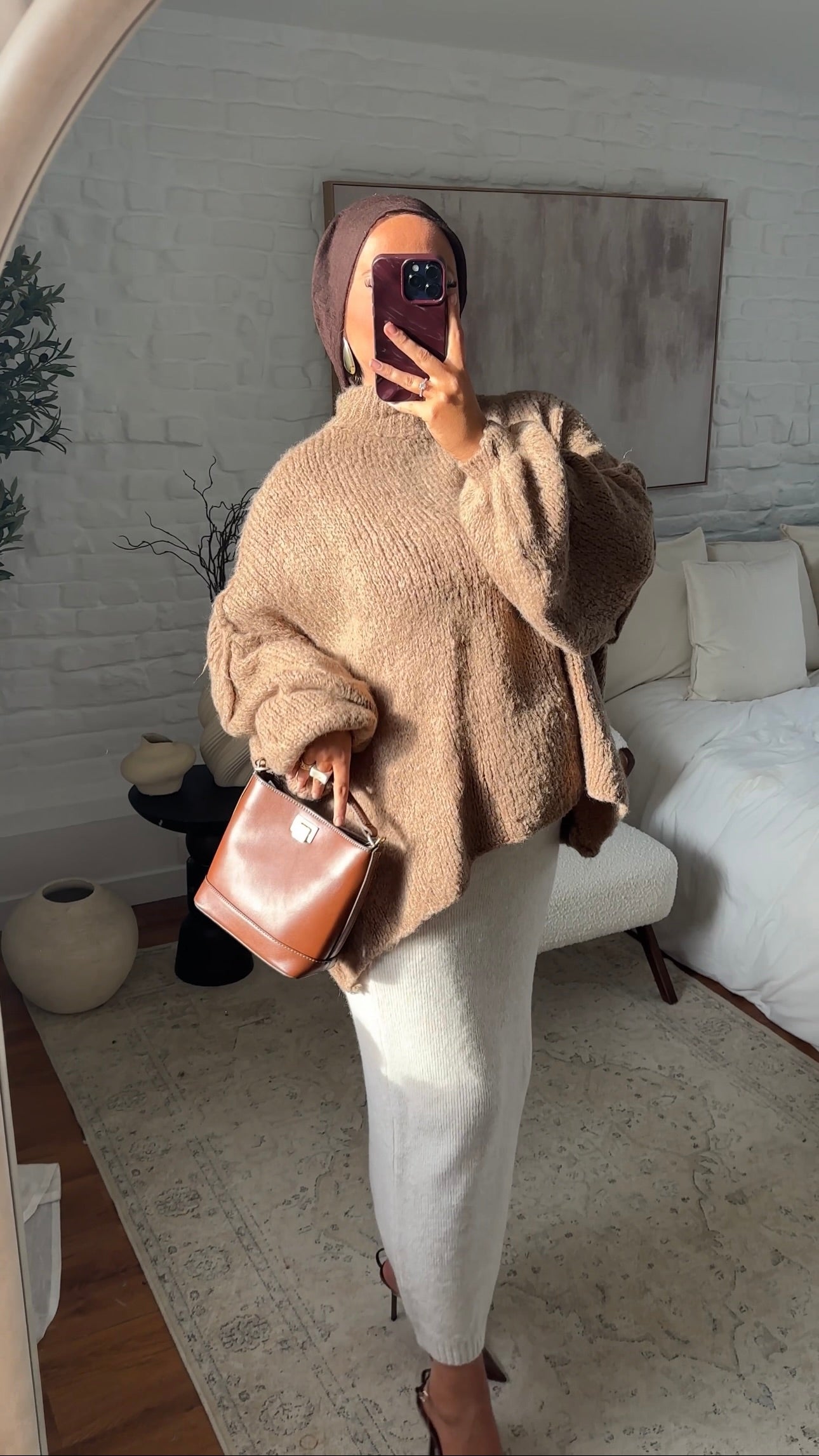 Pull oversize comfy | Camel