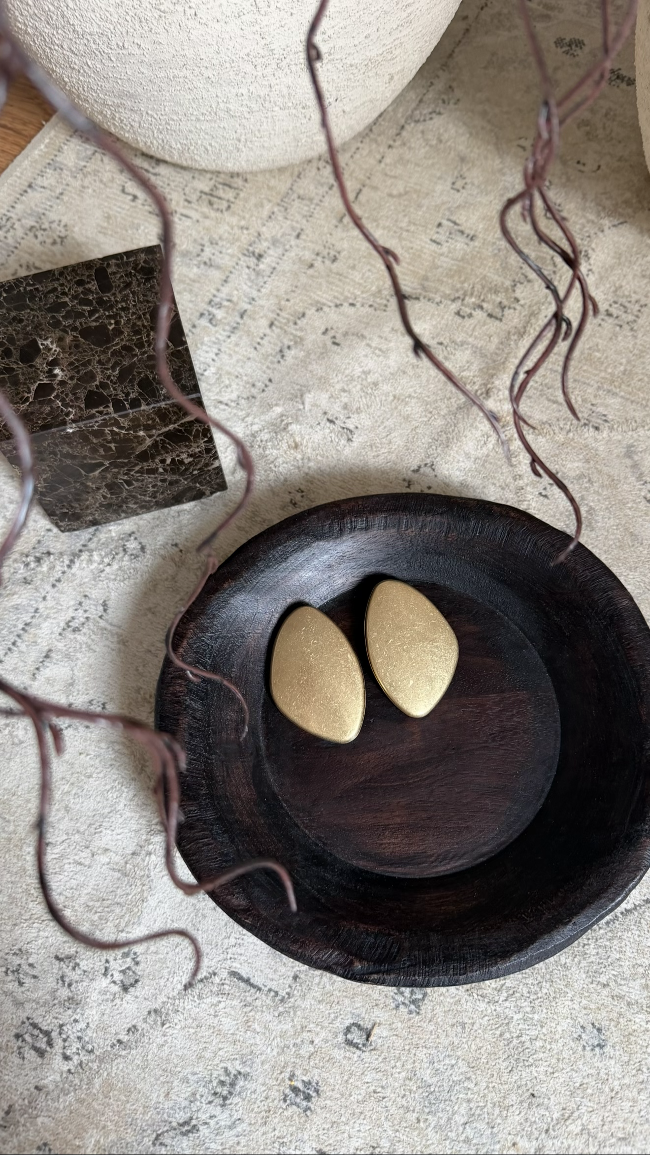 Boucles d'oreilles | Doré
