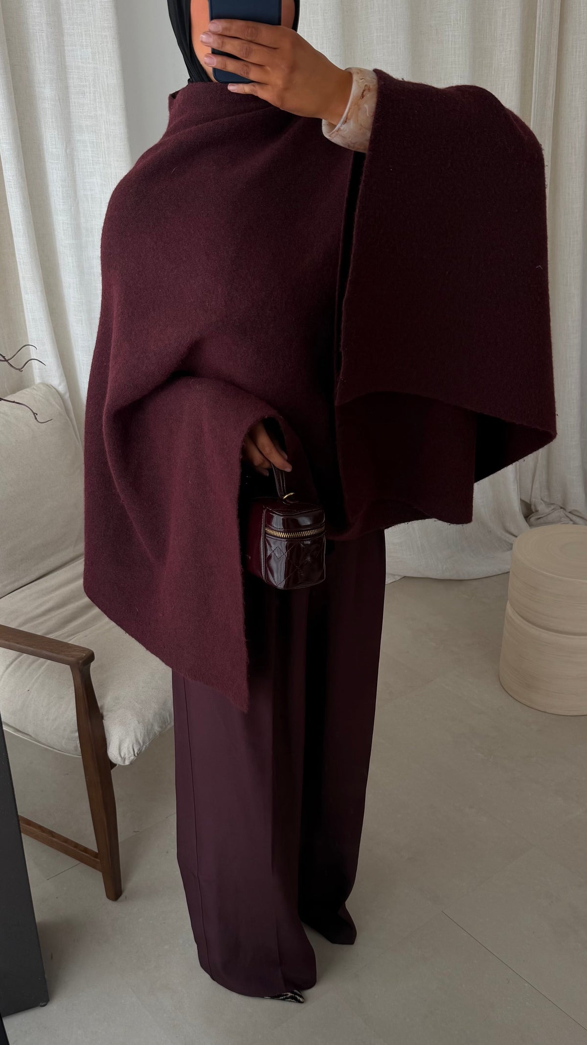 Cape ultra douce | Bordeaux