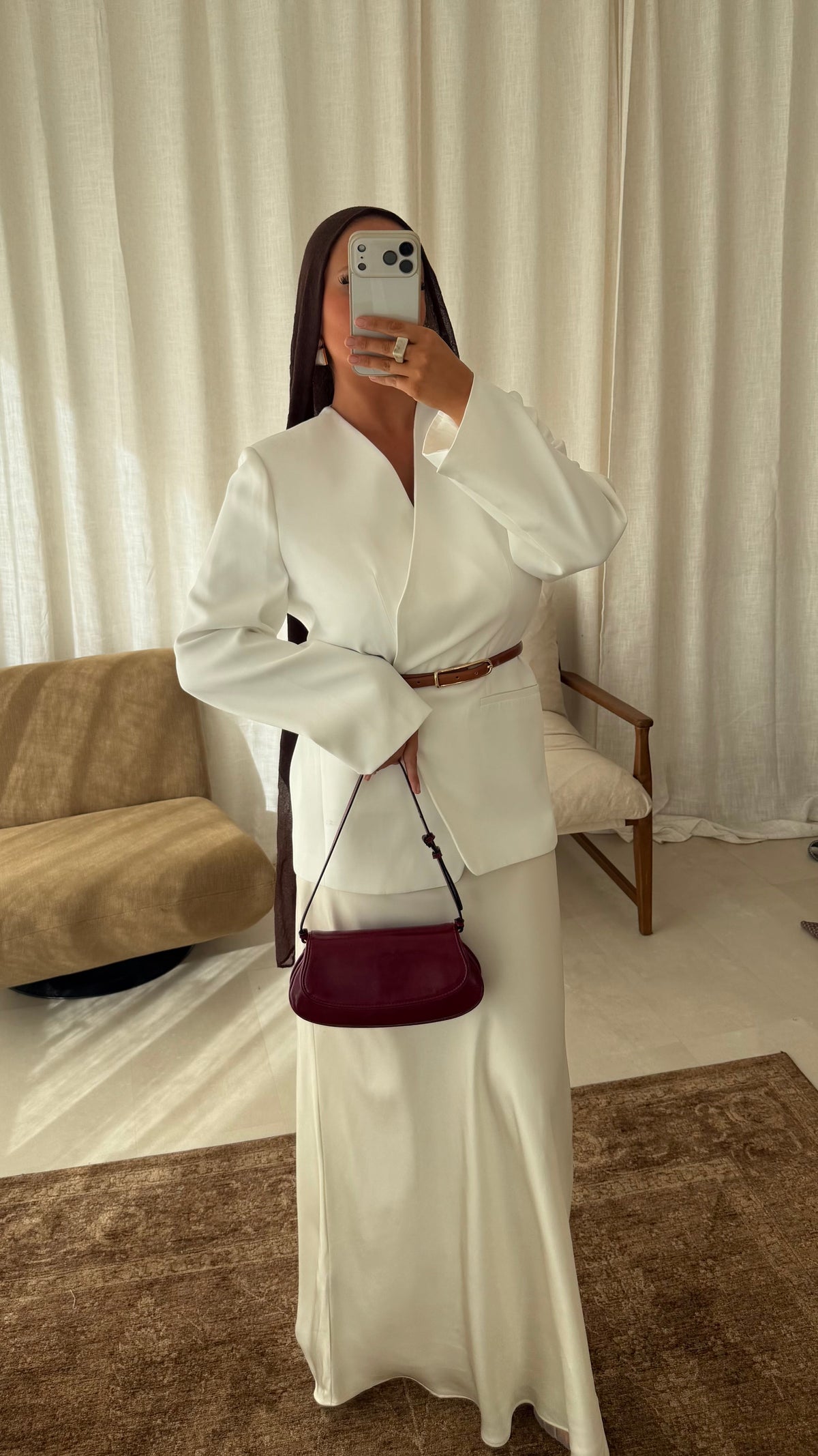 Blazer ultra épais | Blanc