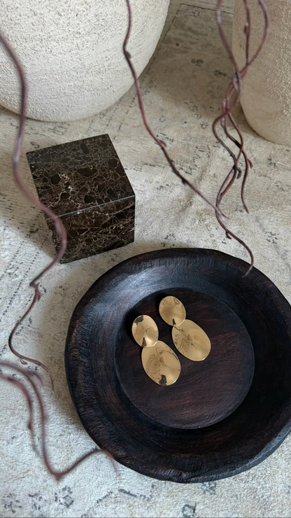 Boucles d'oreilles | Doré