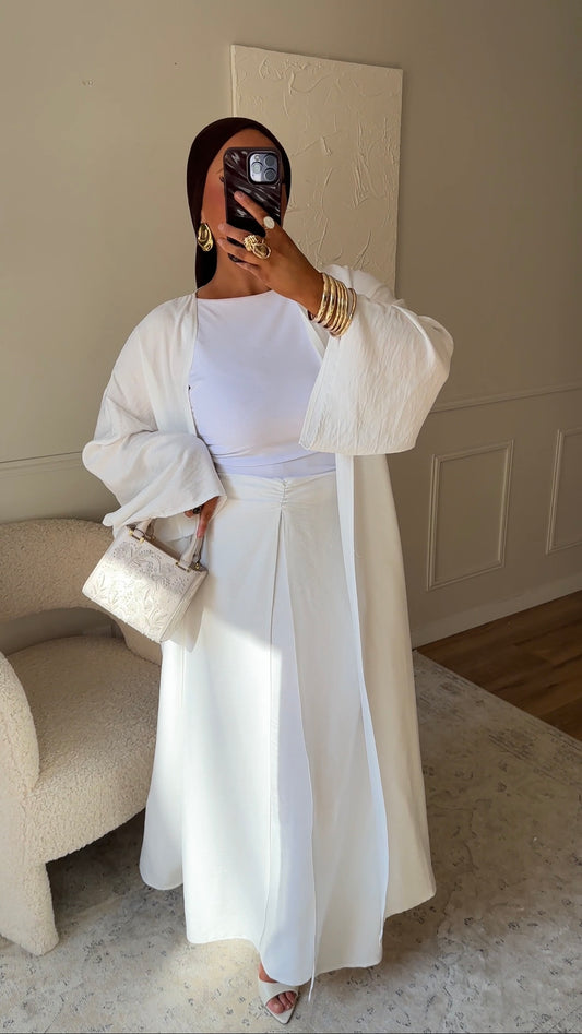 Set deux pièces HUDA | Blanc