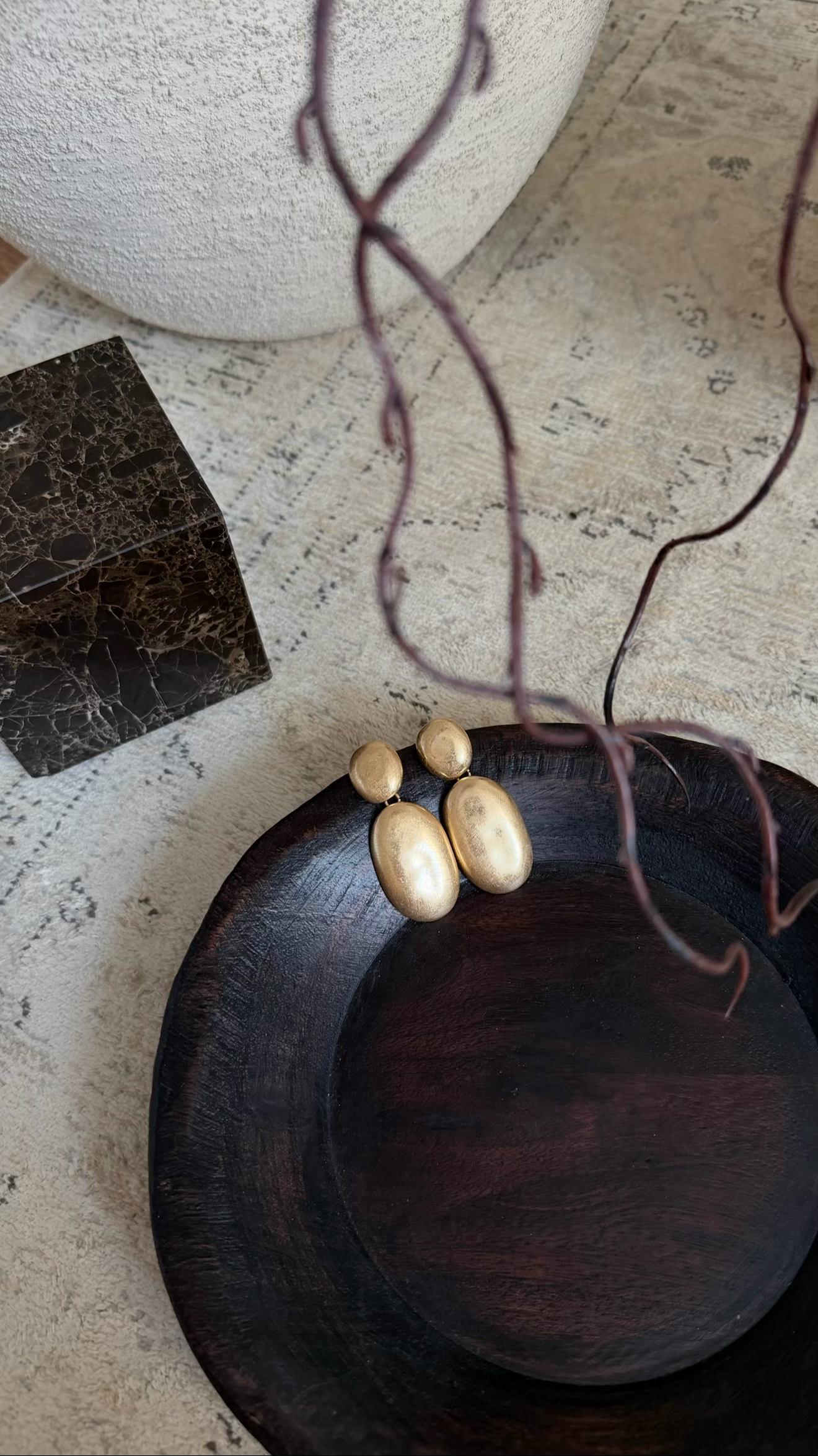 Boucles d'oreilles | Doré