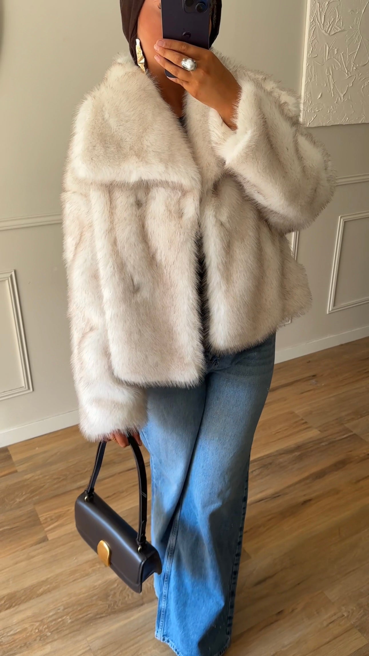 [GAMME PREMIUM] Fourrure mi longue | Crème