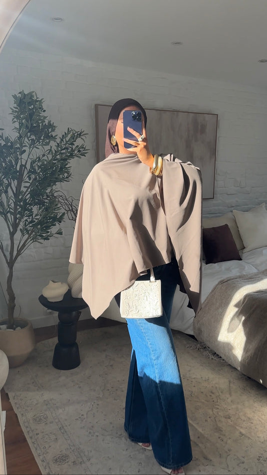 [CRÉATION] Cape oversize | Beige